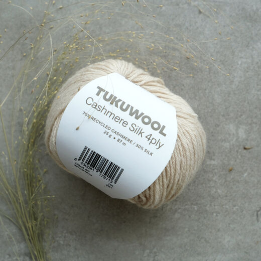 tukuwool cashmere silk 4ply