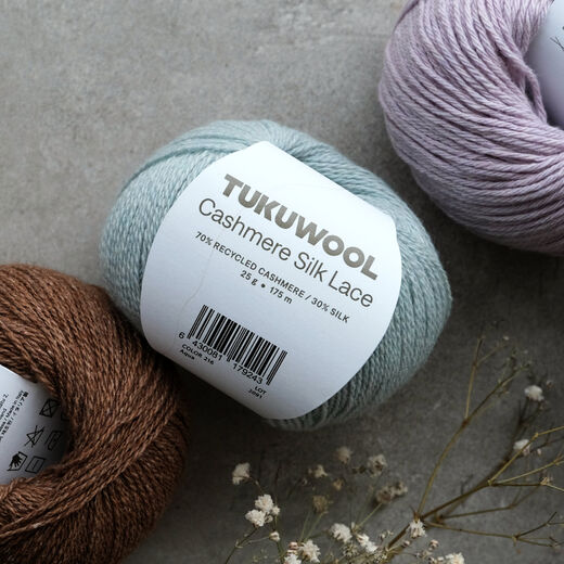 tukuwool cashmere silk lace